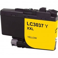 CARTOUCHE JET D'ENCRE BROTHER LC3037Y XXL COMPATIBLE JAUNE EXTRA HAUTE CAPACITÉ