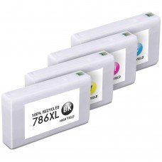 ENSEMBLE COMBO DE CARTOUCHE JET D'ENCRE EPSON T786 BK/C/M/Y XL COMPATIBLE NOIR/CYAN/MAGENTA/JAUNE