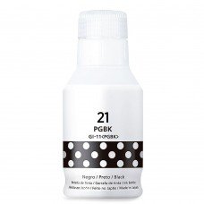 BOUTEILLE D'ENCRE CANON GI-21BK COMPATIBLE NOIR