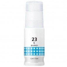 BOUTEILLE D'ENCRE CANON GI-23C COMPATIBLE CYAN BOUTEILLE D'ENCRE CANON GI-23C COMPATIBLE CYAN