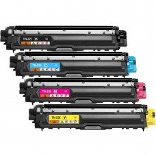 COMBO BROTHER TN221/TN225 BK/C/M/Y LASER COMPATIBLE TONER BLACK/C/M/Y CARTRIDGE
