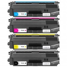 ENSEMBLE COMBO DE CARTOUCHE TONER LASER BROTHER TN336 BK/C/M/Y RECYCLÉE NOIR/CYAN/MAGENTA/JAUNE HAUTE CAPACITÉ