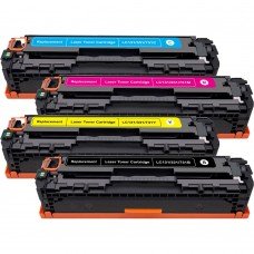ENSEMBLE COMBO DE CARTOUCHE TONER LASER CANON 131 BK/C/M/Y RECYCLÉE NOIR/CYAN/MAGENTA/JAUNE