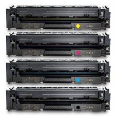 ENSEMBLE COMBO DE CARTOUCHE TONER LASER HP414A COMPATIBLE NOIR/CYAN/MAGENTA/JAUNE