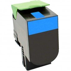 CARTOUCHE DE TONER LASER LEXMARK 701HC 70C1HC0 RECYCLÉE CYAN