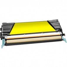 CARTOUCHE DE TONER LASER LEXMARK C746A1YG COMPATIBLE JAUNE XL