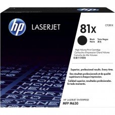 CARTOUCHE DE TONER LASER HP81X CF281X ORIGINALE NOIR