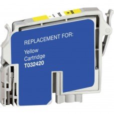 CARTOUCHE JET D'ENCRE EPSON T032 T032420 COMPATIBLE JAUNE