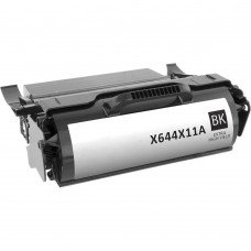 CARTOUCHE DE TONER LASER LEXMARK X644X11A RECYCLÉE NOIR