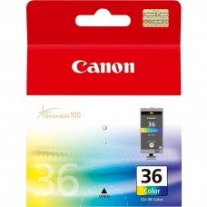 CARTOUCHE JET D'ENCRE CANON CLI-36 ORIGINALE COULEUR