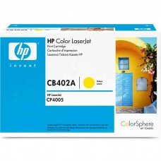 HP642A CB402A LASER ORIGINAL YELLOW TONER CARTRIDGE