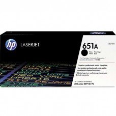 CARTOUCHE DE TONER LASER HP651A CE340A ORIGINALE NOIR